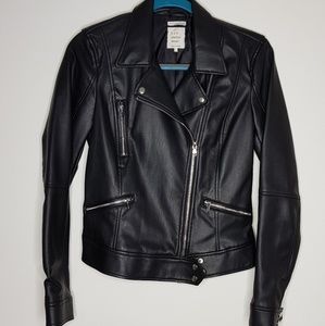 Zara leather jacket